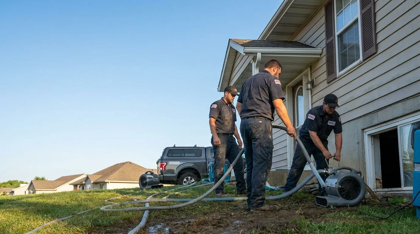 Water Removal in Camp Wood, TX near me